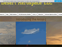 Tablet Screenshot of desertaerospace.com